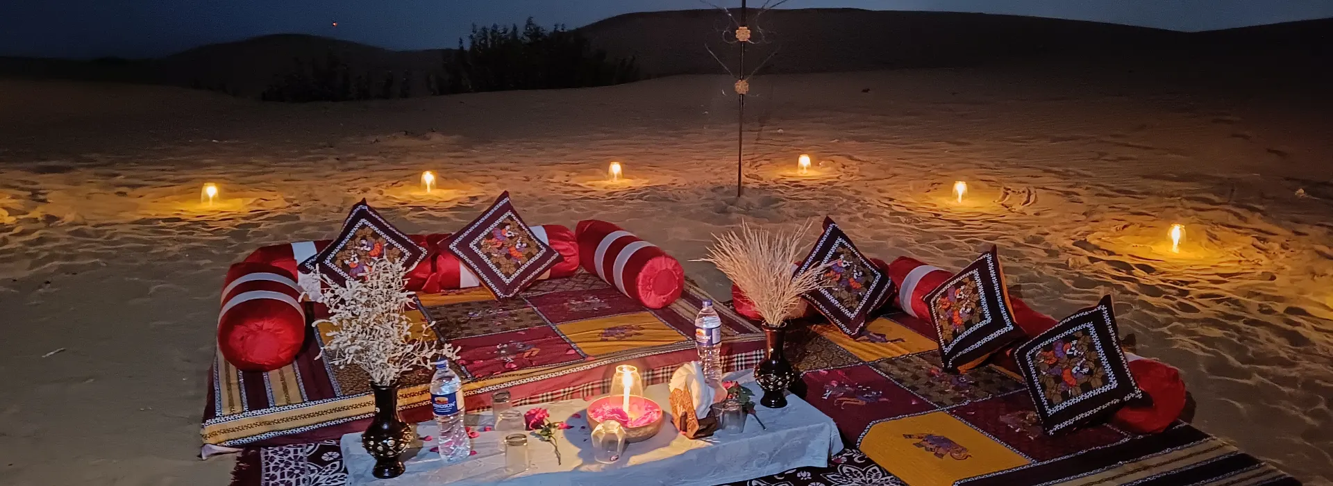 rajasthan desert candlelight dinner tour